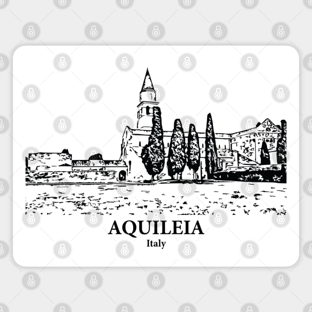 Aquileia - Italy Magnet by Lakeric